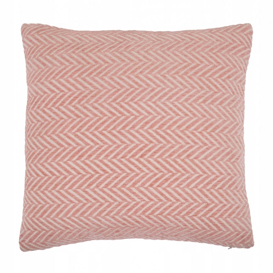 Myhome Decorative Cushion Cover Chenille Pink 45 x 45 cm MY HOME