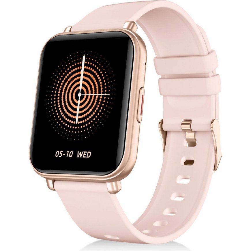 Išmanus kell: Niceboy Watch 4, roosa kuld. – 2