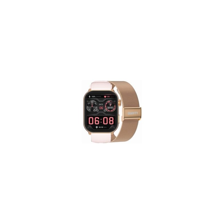Smartwatch UNISEX GRAVITY GT28-6 - BLUETOOTH CALLS, ADDITIONAL STRAP (sg037f) – 2