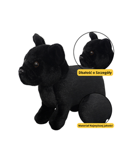 Lean Toys Плюшевый носорог, 30 см
