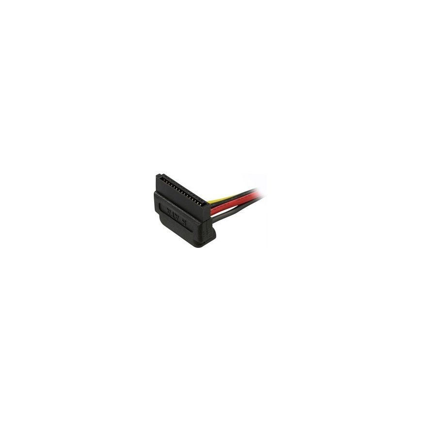PremiumCord SATA 15-pin - Molex x3, 0.16m, daudzkrāsains (kfsa-9)