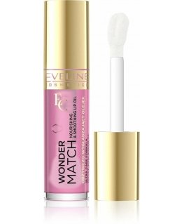 Eveline Cosmetics Wonder Match moisturizing and smoothing lip oil 02 Delicate Rose, 5 ml