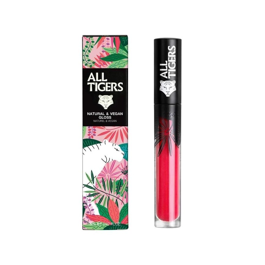 All Tigers Gloss Live With Passion 801 Raspberry Red 8 ml