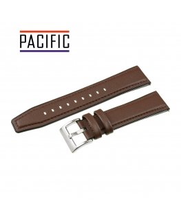 Pacific Guminis laikrodžio dirželis U16 - must - 22mm