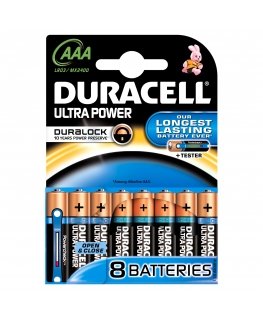 Duracell 8x LR03 AAA Vienkartinė baterija Šarminis