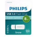 Philips FM08FD75B USB atmintukas 8 GB USB A tipo 3.2 Gen 1 (3.1 Gen 1) Turkis, Balta Philips FM08FD75B USB atmintukas 8 GB USB A tipo 3.2 Gen 1 (3.1 Gen 1) Turkis, Balta