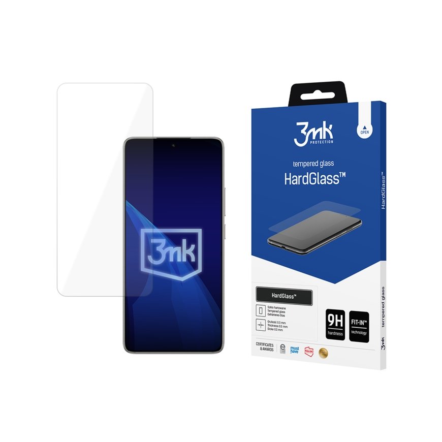 3MK HardGlass Kirkas näytönsuoja Xiaomi 1 kpl