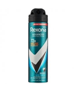 Rexona Spray Antiperspirant for Men "Advanced Protection Invisible Ice Fresh" 150 ml