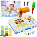 „Lean Toys“ izglītojošu puzļu komplekts bērniem ar skrūvgriezi, 151 gab. „Lean Toys“ izglītojošu puzļu komplekts bērniem ar skrūvgriezi, 151 gab.