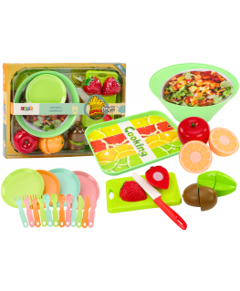 Lean Toys galda piederumu un pārtikas komplekts LeanToys, dažādu krāsu, 25 gab.