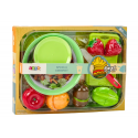 Lean Toys Lauaari ja toidukomplekt LeanToys, erinevates värvides, 25 tk. Lean Toys Lauaari ja toidukomplekt LeanToys, erinevates värvides, 25 tk.