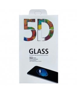 Reach LCD protective glass 5D Full Glue for Samsung G991 S21 5G curved black without cutout