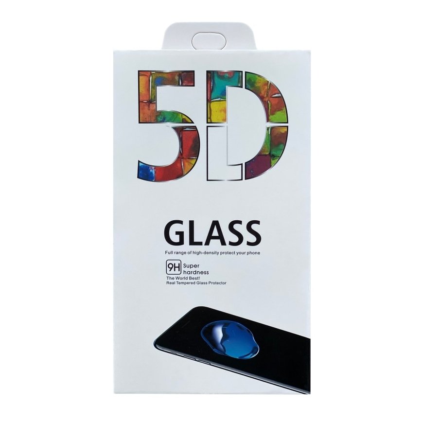 Reach LCD kaitsev klaas 5D Full Glue Samsung G991 S21 5G kumerdu must ilma lõiketa