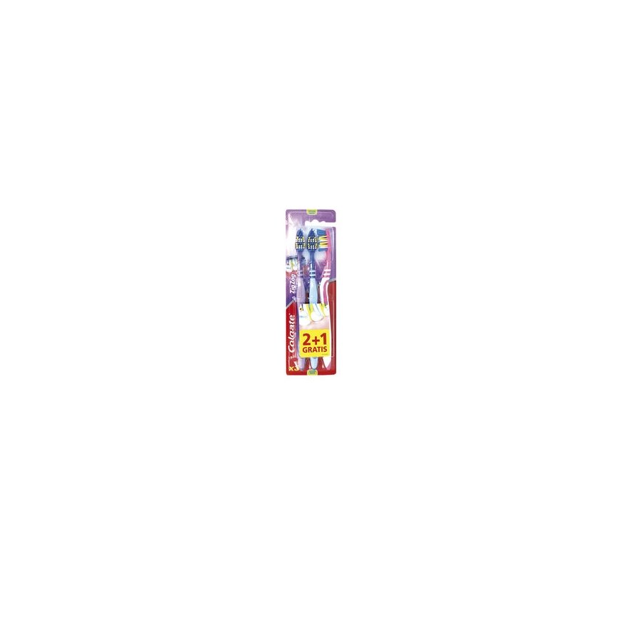 "Colgate Zig Zag" toothbrush 2 + 1 – 2