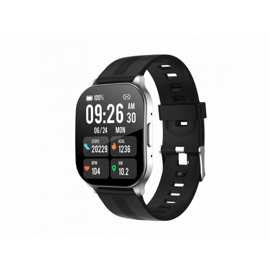 Winner Group AirFlexOne 4,98 cm (1.96") AMOLED 38 mm Digitaalne 410 x 502 pikslit Hõbe – 2