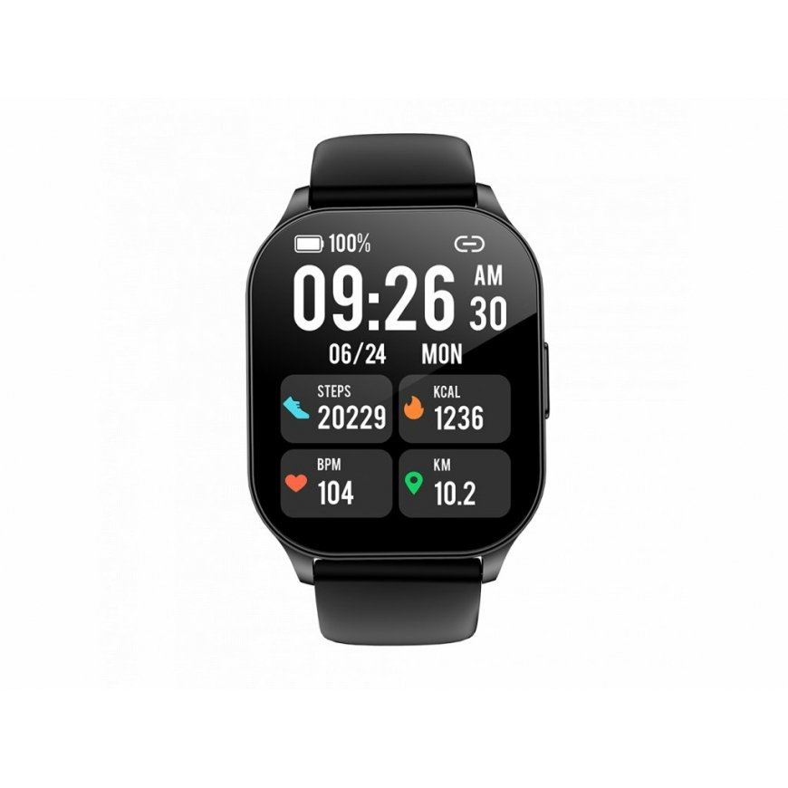 Winner Group AirFlexOne 4,98 cm (1.96") AMOLED 38 mm Digitaalne 410 x 502 pikslit Hõbe – 3