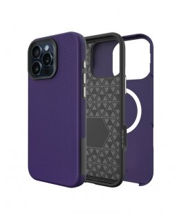 Dēklis Perfectionists Triangle Mag Case Apple iPhone 16 Pro Max violetā krāsā