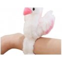 Lean Toys Pliušinis gulbės žaislas su apyranke, baltas Lean Toys Pliušinis gulbės žaislas su apyranke, baltas