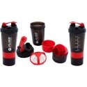 Gertuvä BIDON FITNESS SHAKER 500 ml Harmaa Punainen PURE 2 IMPROVE Gertuvä BIDON FITNESS SHAKER 500 ml Harmaa Punainen PURE 2 IMPROVE
