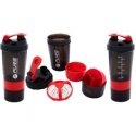 Gertuvä BIDON FITNESS SHAKER 500 ml Harmaa Punainen PURE 2 IMPROVE Gertuvä BIDON FITNESS SHAKER 500 ml Harmaa Punainen PURE 2 IMPROVE