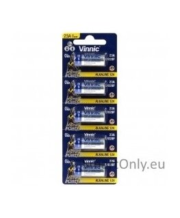 Vinnic 23A L1028 patareid 5 tk.