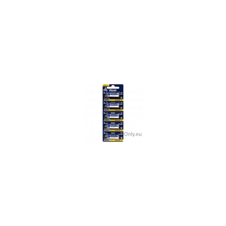 Vinnic 23A L1028 batteries, pack of 5.