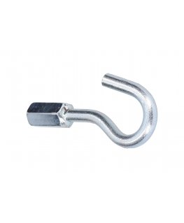 Extralink HOOK WITH SCREW 12MM Sein Kaablikonks Roostevaba teras 1 tk