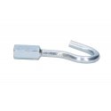 Extralink HOOK WITH SCREW 12MM Sein Kaablikonks Roostevaba teras 1 tk Extralink HOOK WITH SCREW 12MM Sein Kaablikonks Roostevaba teras 1 tk