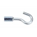 Extralink HOOK WITH SCREW 12MM Seinä Kaapelikoukku Ruostumaton teräs 1 kpl Extralink HOOK WITH SCREW 12MM Seinä Kaapelikoukku Ruostumaton teräs 1 kpl