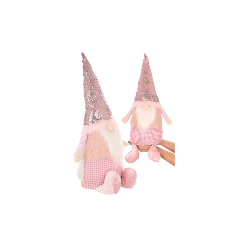 Saska Garden DECORATIVE SPIRITS WITH BLOOMING 50CM PINK
