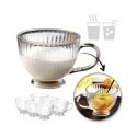 Moderna veini klaasi komplekt, 4 osa, 380 ml, MAISON FORINE Moderna veini klaasi komplekt, 4 osa, 380 ml, MAISON FORINE