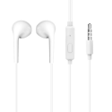 Dudao X10S wired in-ear headphones 3.5mm mini jack 1.15m - white Dudao X10S wired in-ear headphones 3.5mm mini jack 1.15m - white