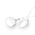 Dudao X10S wired in-ear headphones 3.5mm mini jack 1.15m - white Dudao X10S wired in-ear headphones 3.5mm mini jack 1.15m - white