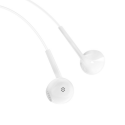 Dudao X10S wired in-ear headphones 3.5mm mini jack 1.15m - white Dudao X10S wired in-ear headphones 3.5mm mini jack 1.15m - white