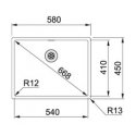 Franke BXX 210/110-54 Sink with Air Valve Franke BXX 210/110-54 Sink with Air Valve