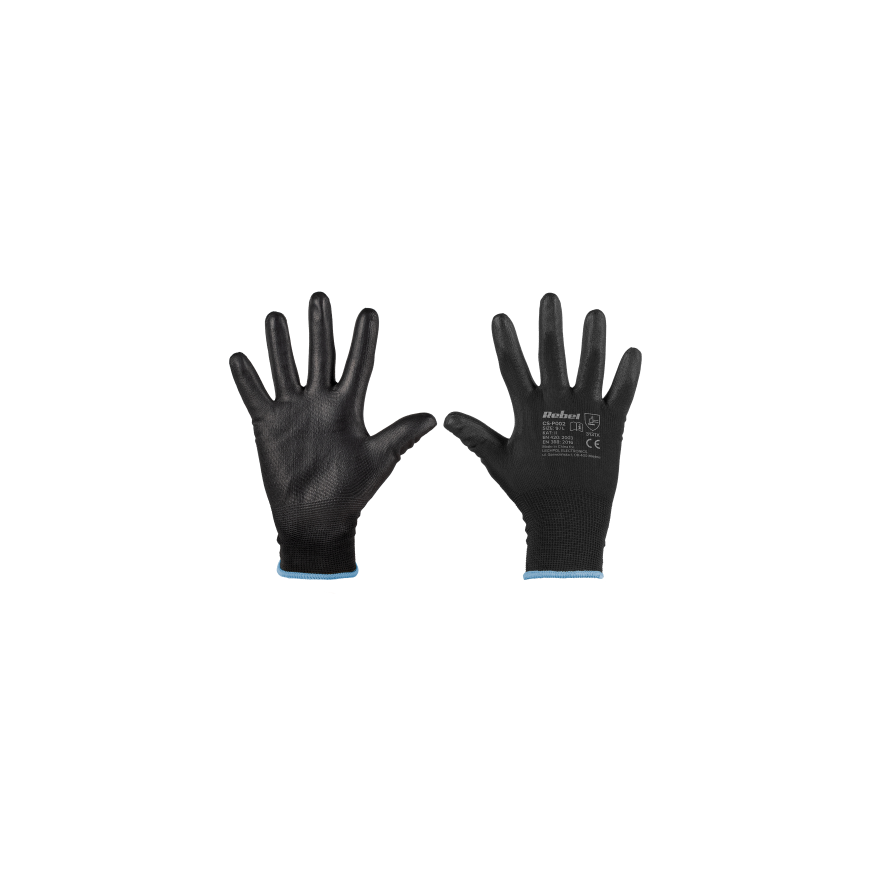 Rebel Polyurethane Work Gloves CS-P002 size 9 M (12 pairs) – 2
