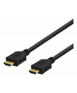 Deltaco HDMI-1015D HDMI кабель 1,5 m HDMI Тип A (Стандарт) Черный