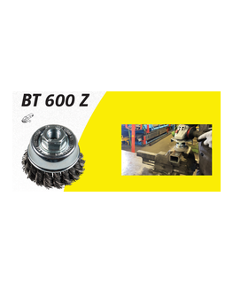 Metallinen harja-pikari KLINGSPOR BT 600Z 65/M14 0,5