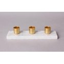 Mondex CEDRIC MARBLE žvakidė 3 žvakėms 20x6,5x4 cm Mondex CEDRIC MARBLE žvakidė 3 žvakėms 20x6,5x4 cm