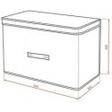 Foldable toolbox with handles, 16 l, DOMOTTI, mixed colors Foldable toolbox with handles, 16 l, DOMOTTI, mixed colors