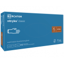 Mercator NITRYLEX Classic Disposable Gloves, nitrile, powder-free, blue, XL, 100 pcs.