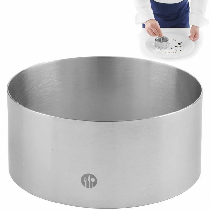 Konditerijos šefo žiedas pyragams 80x(H)45mm Hendi 512142