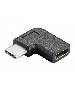PremiumCord PremiumCord USB-C/male - C/female 90° saliekts adapteris