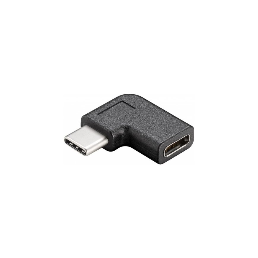 PremiumCord PremiumCord USB-C/male - C/female 90° saliekts adapteris – 2