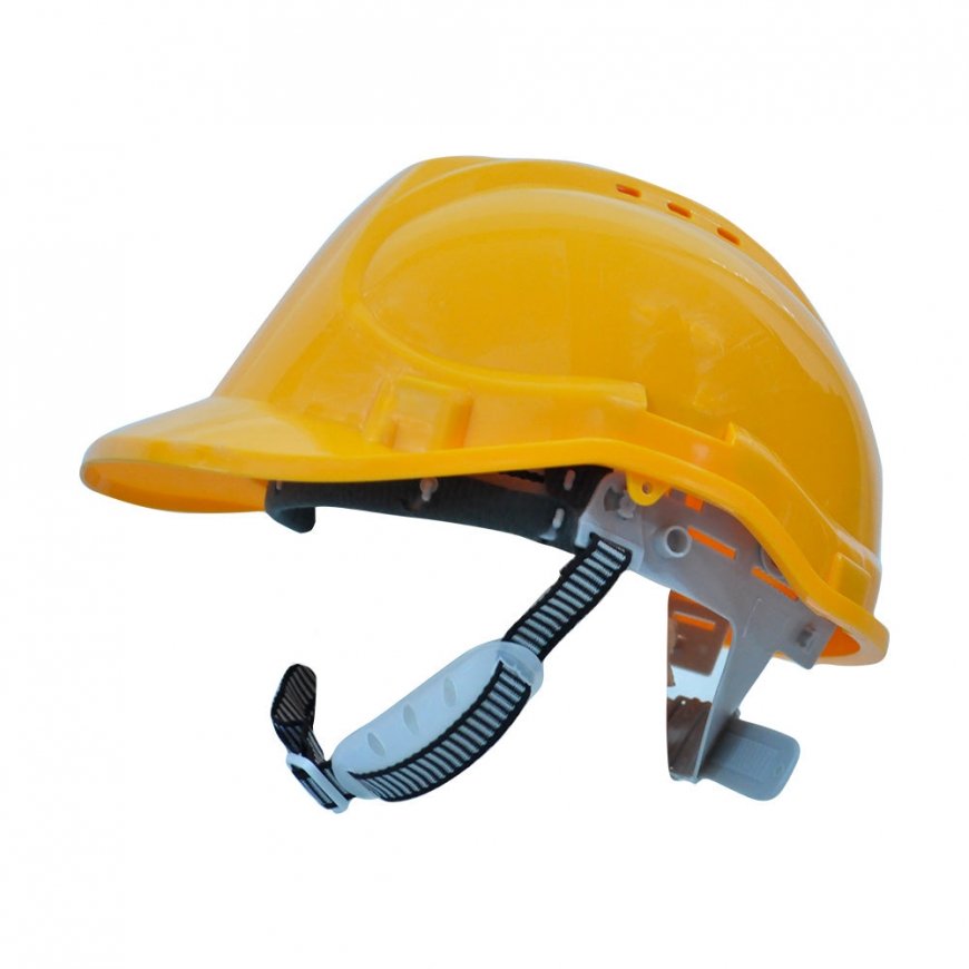 Ingco HSH206 Apsauginis šalmas geltonas