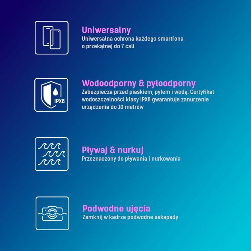 3MK Hydro Case mobilo telefonu apvalks – 3