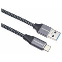 PremiumCord USB-C uz USB 3.0 A (USB 3.2 paaudze 1, 3A, 5Gbit/s) 3 m pīnē. PremiumCord USB-C uz USB 3.0 A (USB 3.2 paaudze 1, 3A, 5Gbit/s) 3 m pīnē.