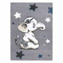 Round mat TINIES PANDA, white color, 160 cm circle, Hakano. Round mat TINIES PANDA, white color, 160 cm circle, Hakano.