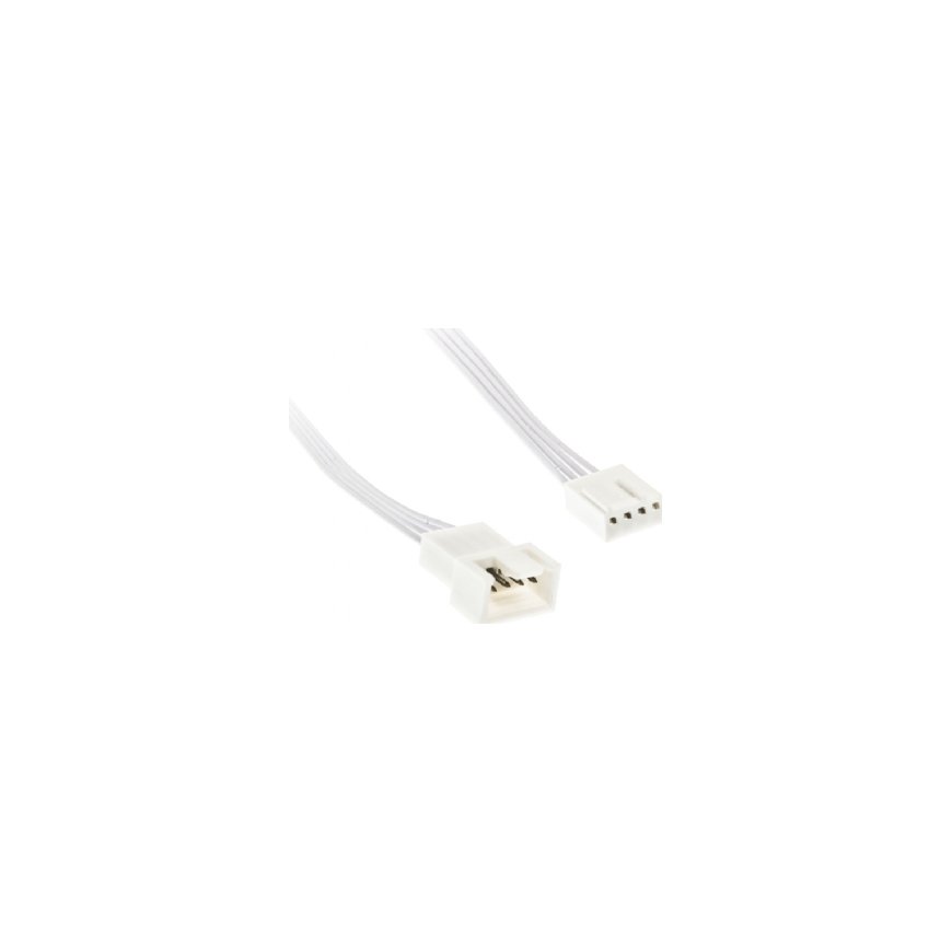 Kolink 4 kontaktin PWM jatke - 30 cm, valkoinen