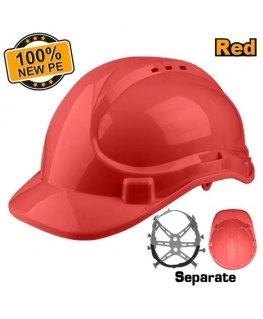 Ingco HSH210 Aizsargķivere sarkana